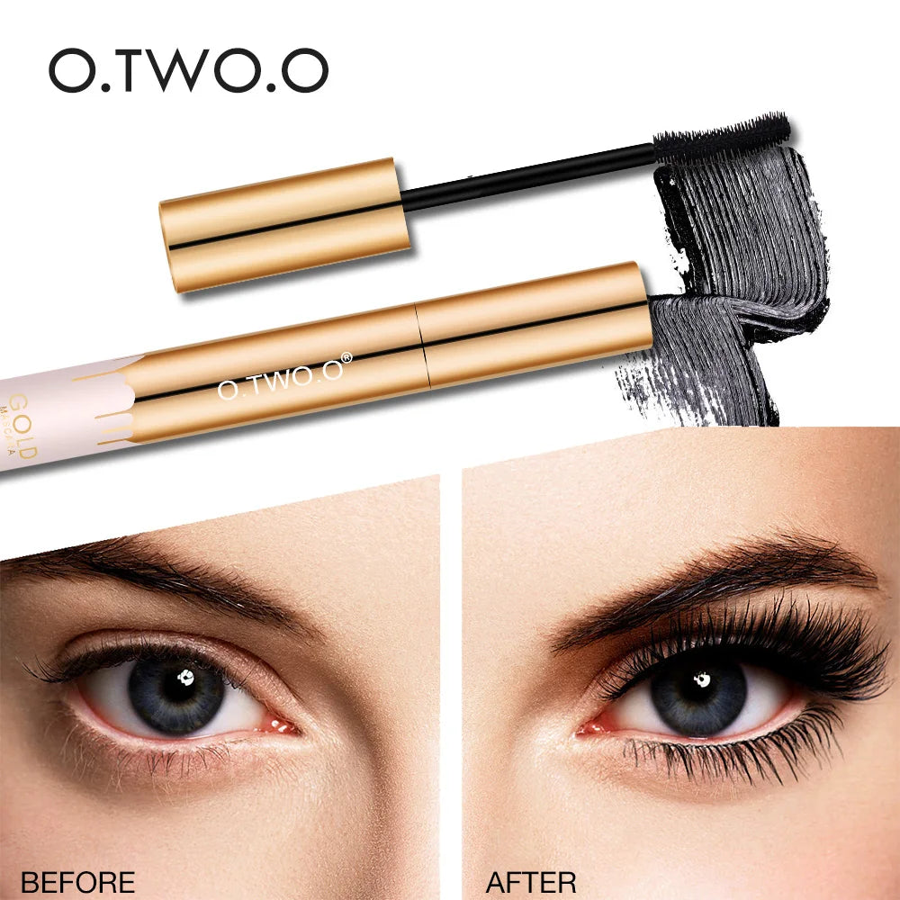 O.TWO.O 3D Mascara — Gold Tube Lengthening & Volume