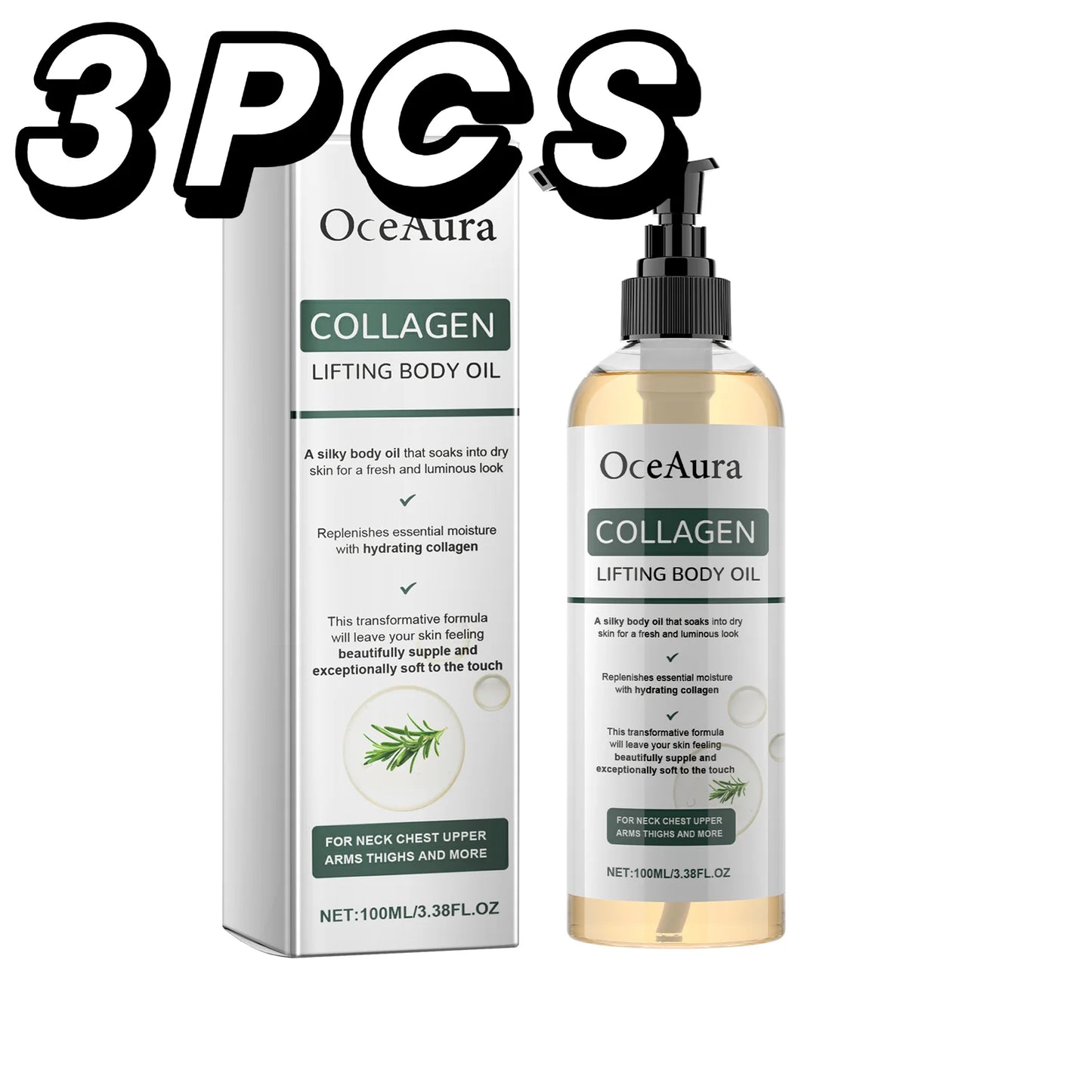 Collagen Lifting Body Oil — Skin Tightening