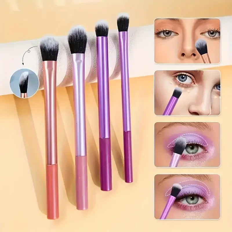 8-Piece Makeup Brush Kit — Full Face Set