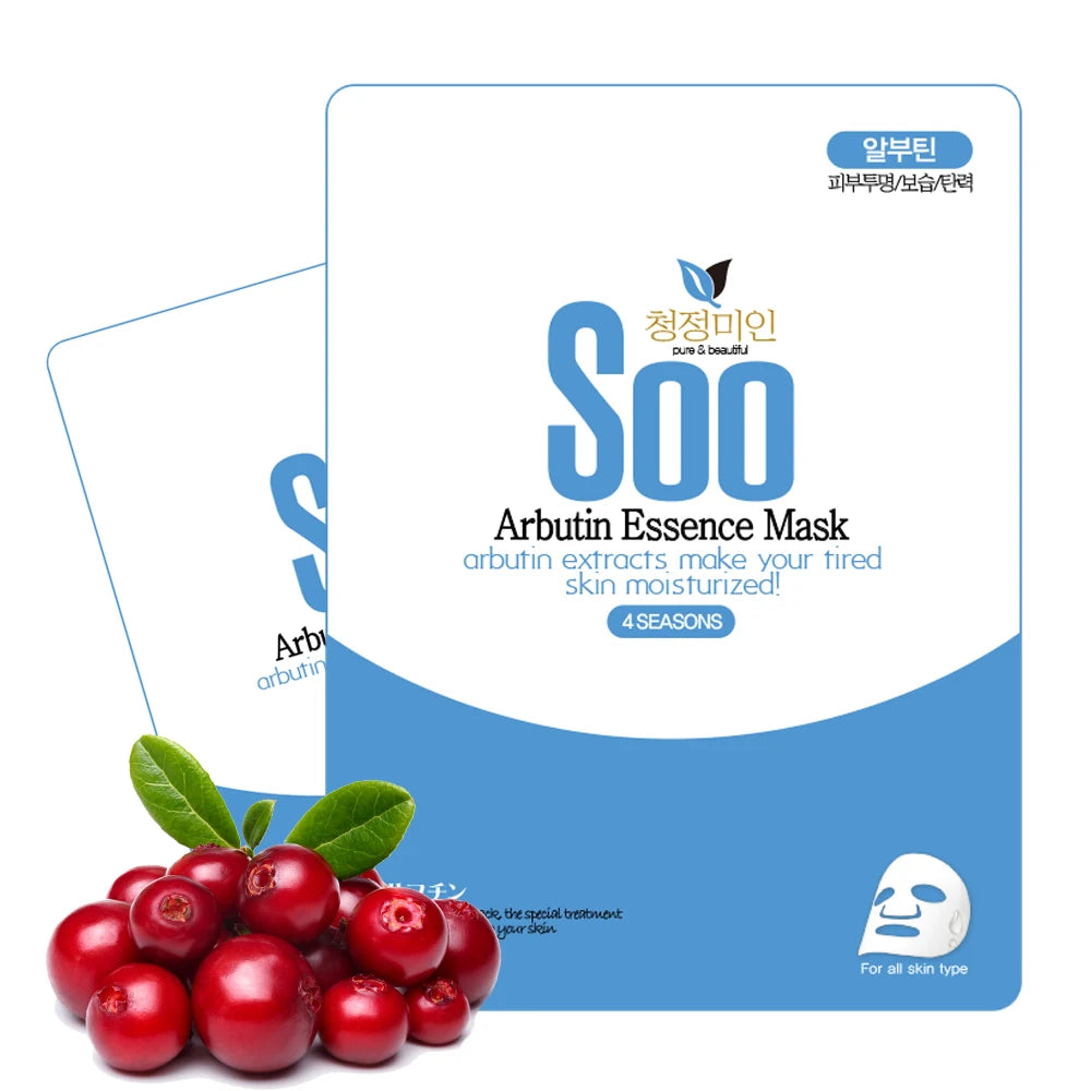 Pure Beauty 30-Day Sheet Mask Set — 12 Types Variety Pack
