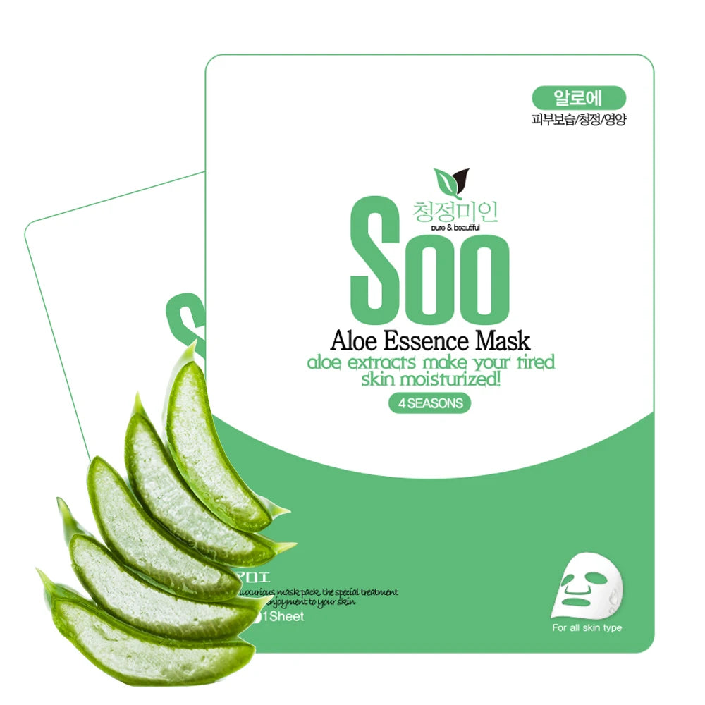 Pure Beauty 30-Day Sheet Mask Set — 12 Types Variety Pack