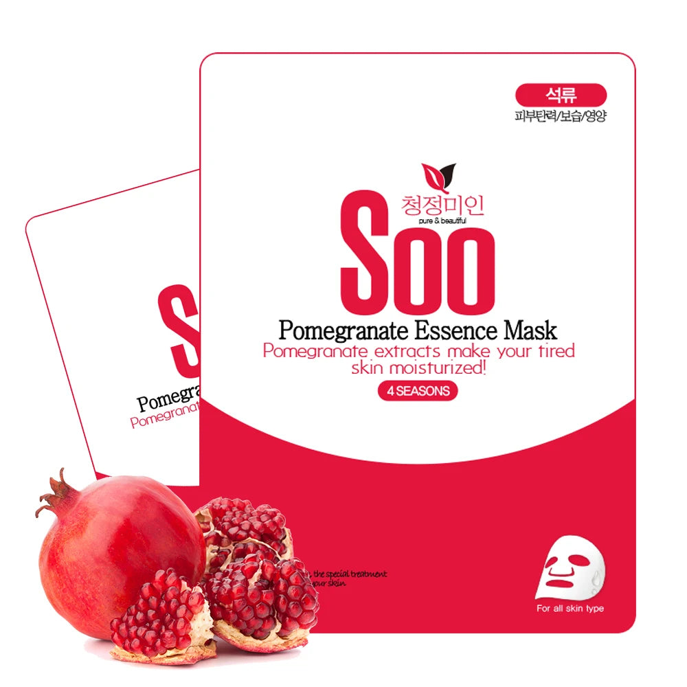 Pure Beauty 30-Day Sheet Mask Set — 12 Types Variety Pack
