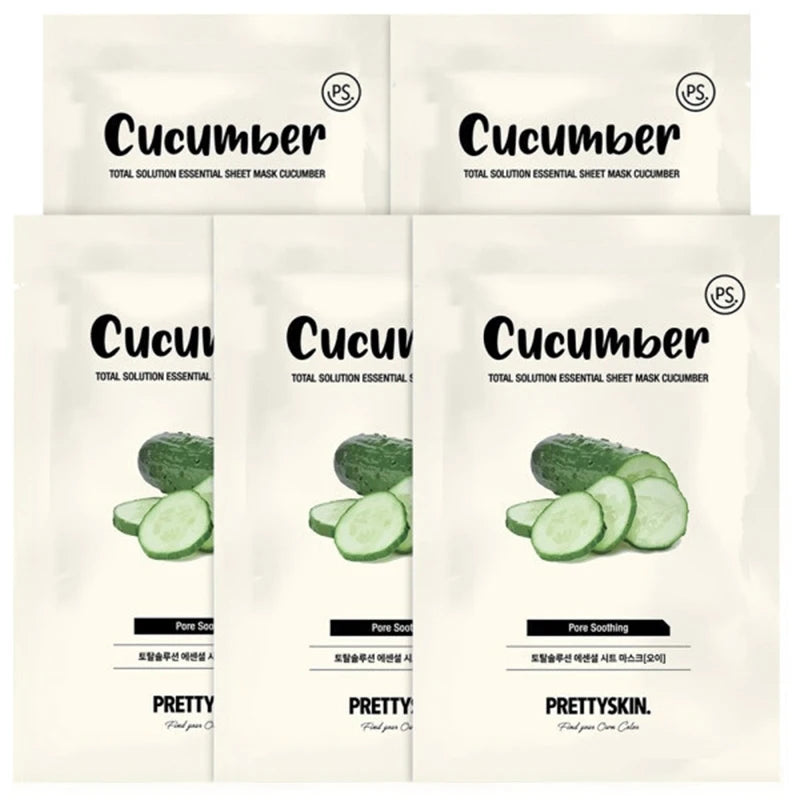 Prettyskin Collagen Daily Mask 50-Pack — 5 Types