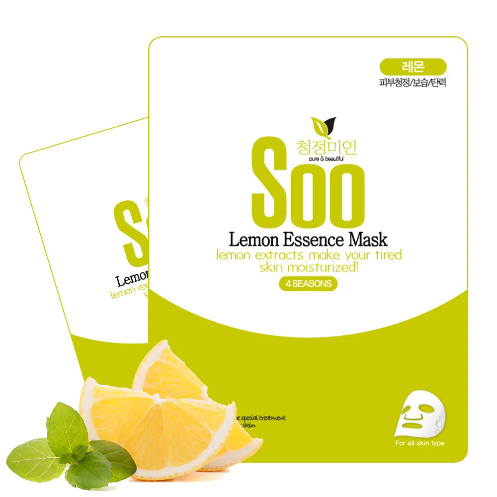 Pure Beauty 30-Day Sheet Mask Set — 12 Types Variety Pack