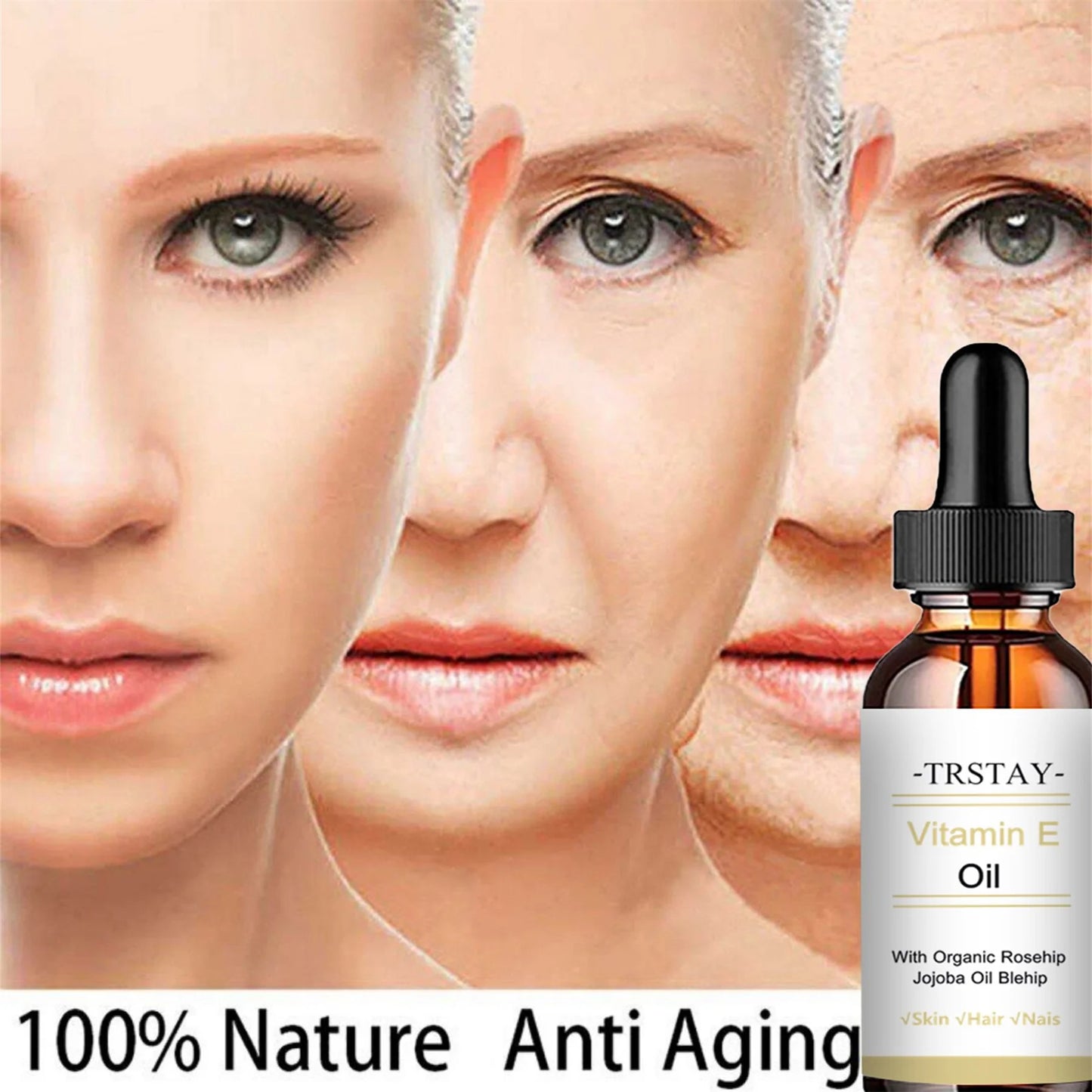 Vitamin E Jojoba Oil — 100% Pure Moisture