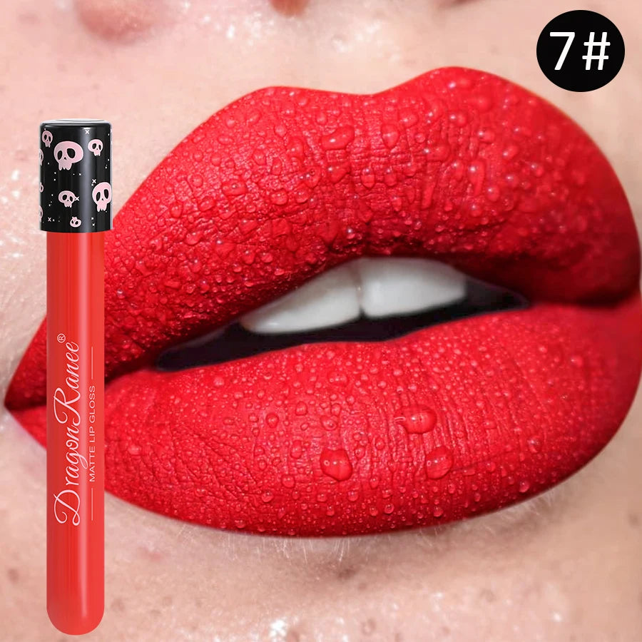 Colorful Lip Gloss Set — Matte Waterproof