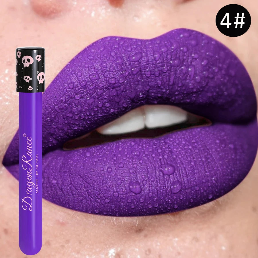 Colorful Lip Gloss Set — Matte Waterproof