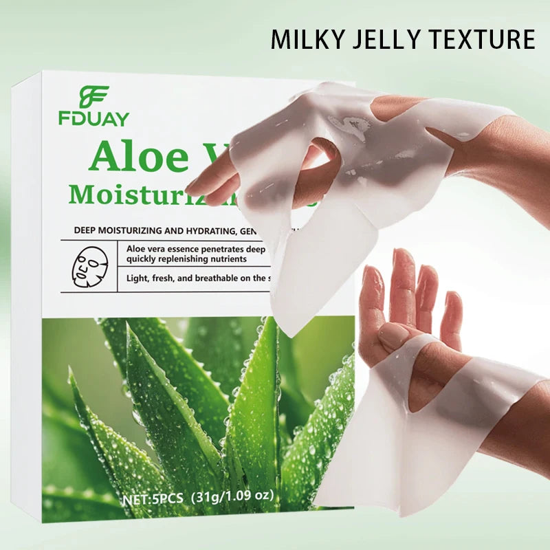 Aloe Vera Moisture Mask 5-Pack — Daily Hydration