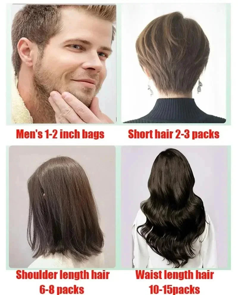 Herbal Hair Dye Shampoo — Natural Color Change