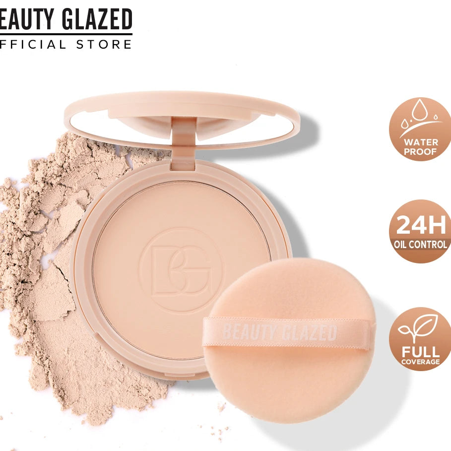 BEAUTY GLAZED Matte Face Powder — Oil Control Setting