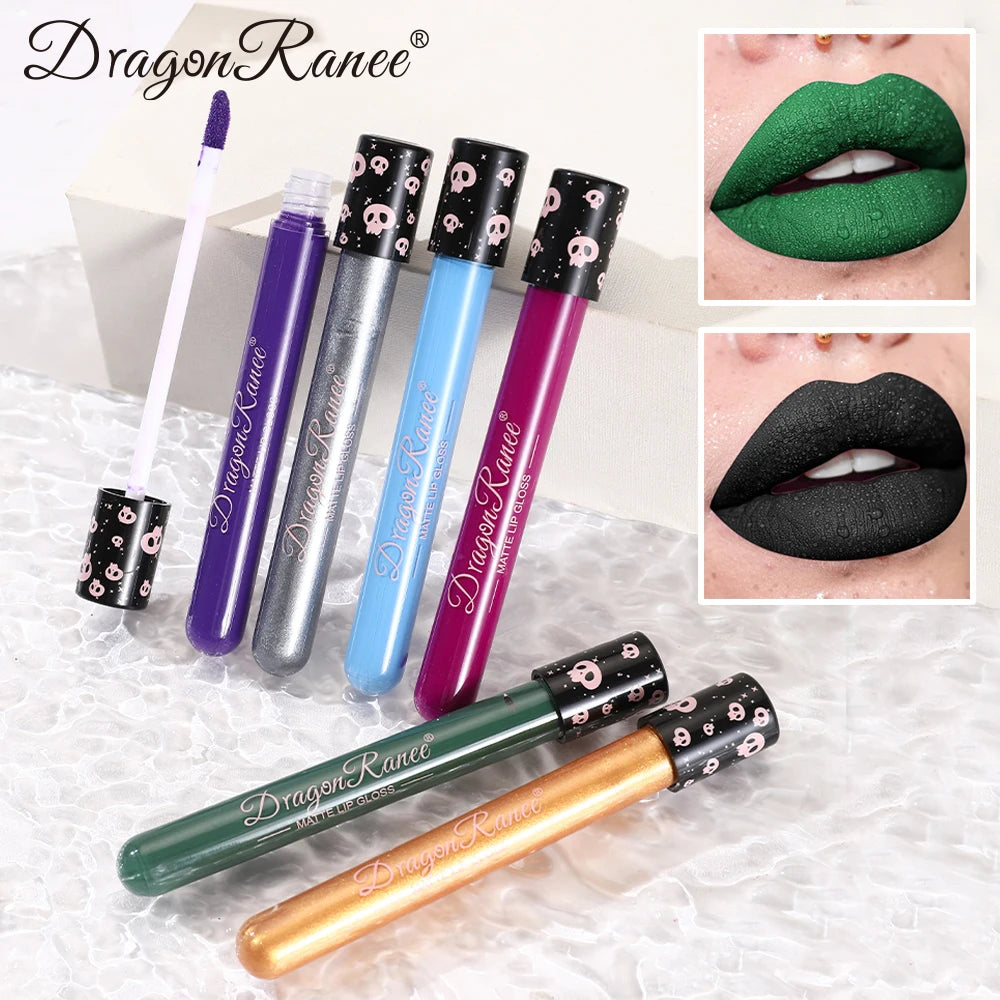 Colorful Lip Gloss Set — Matte Waterproof