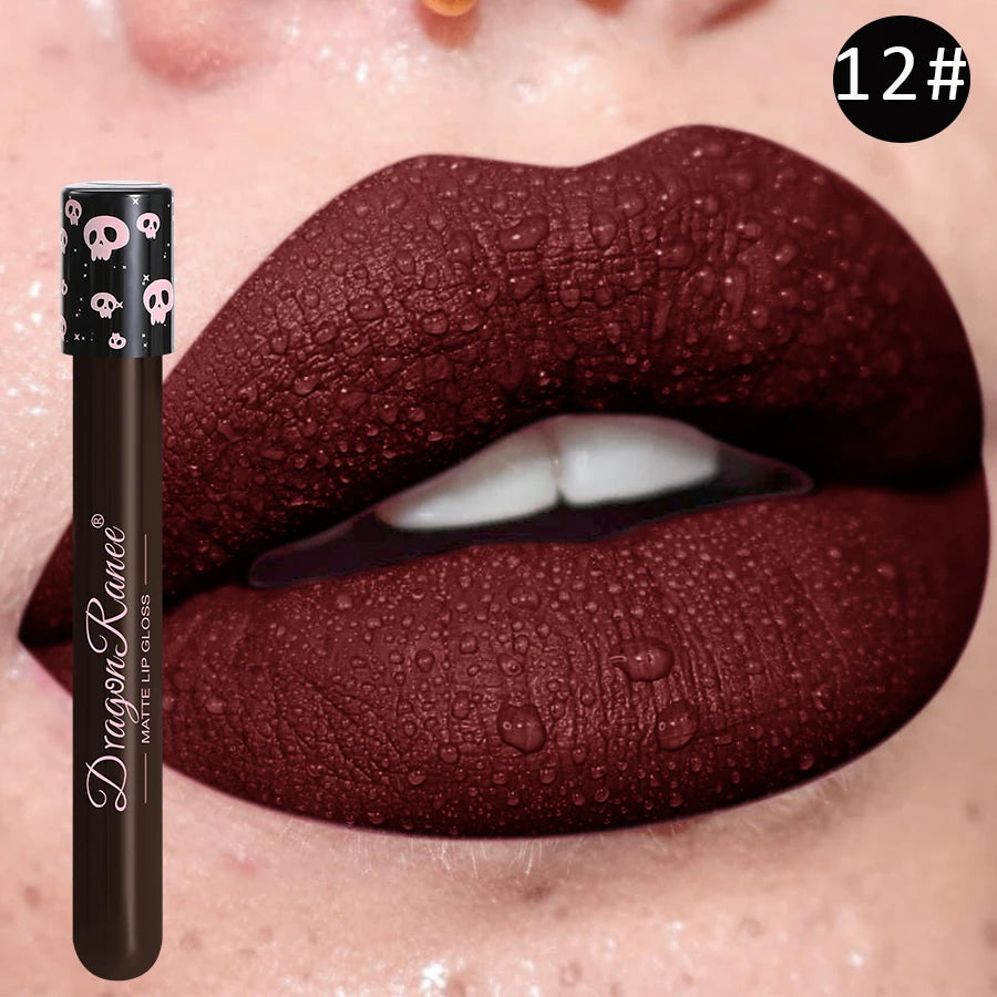 Colorful Lip Gloss Set — Matte Waterproof