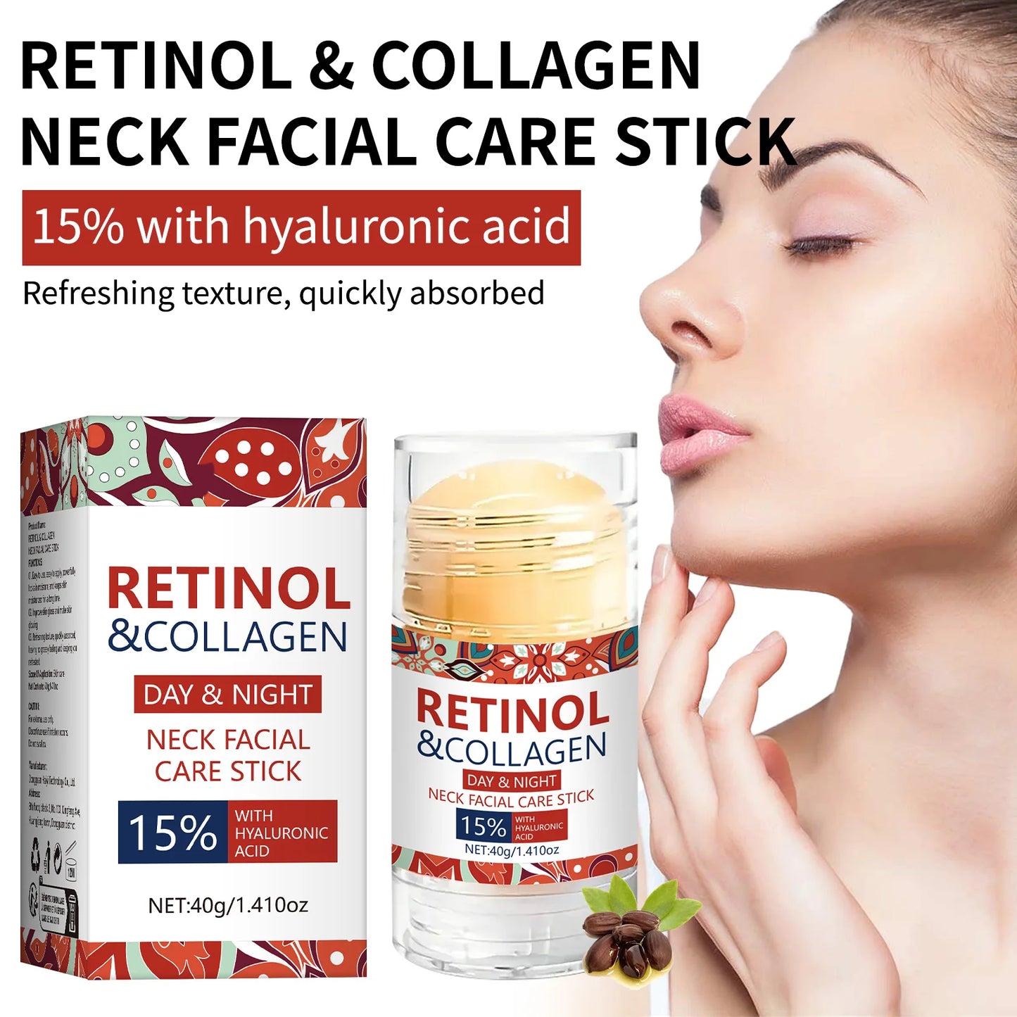 Retinol & Collagen Face Stick — Daily Firming