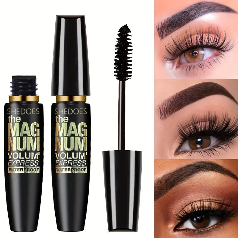4D Fiber Mascara — 5 Colors Waterproof Volume