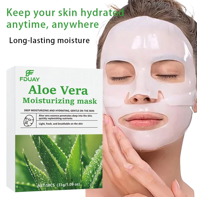 Aloe Vera Moisture Mask 5-Pack — Daily Hydration