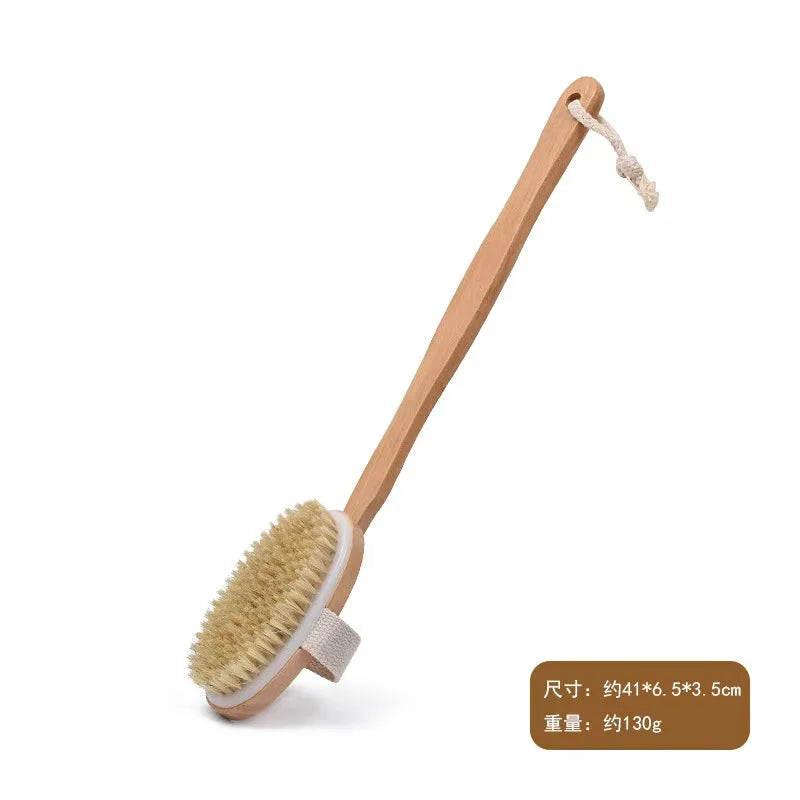 Long Handle Body Brush — Deep Exfoliation & Back Massage