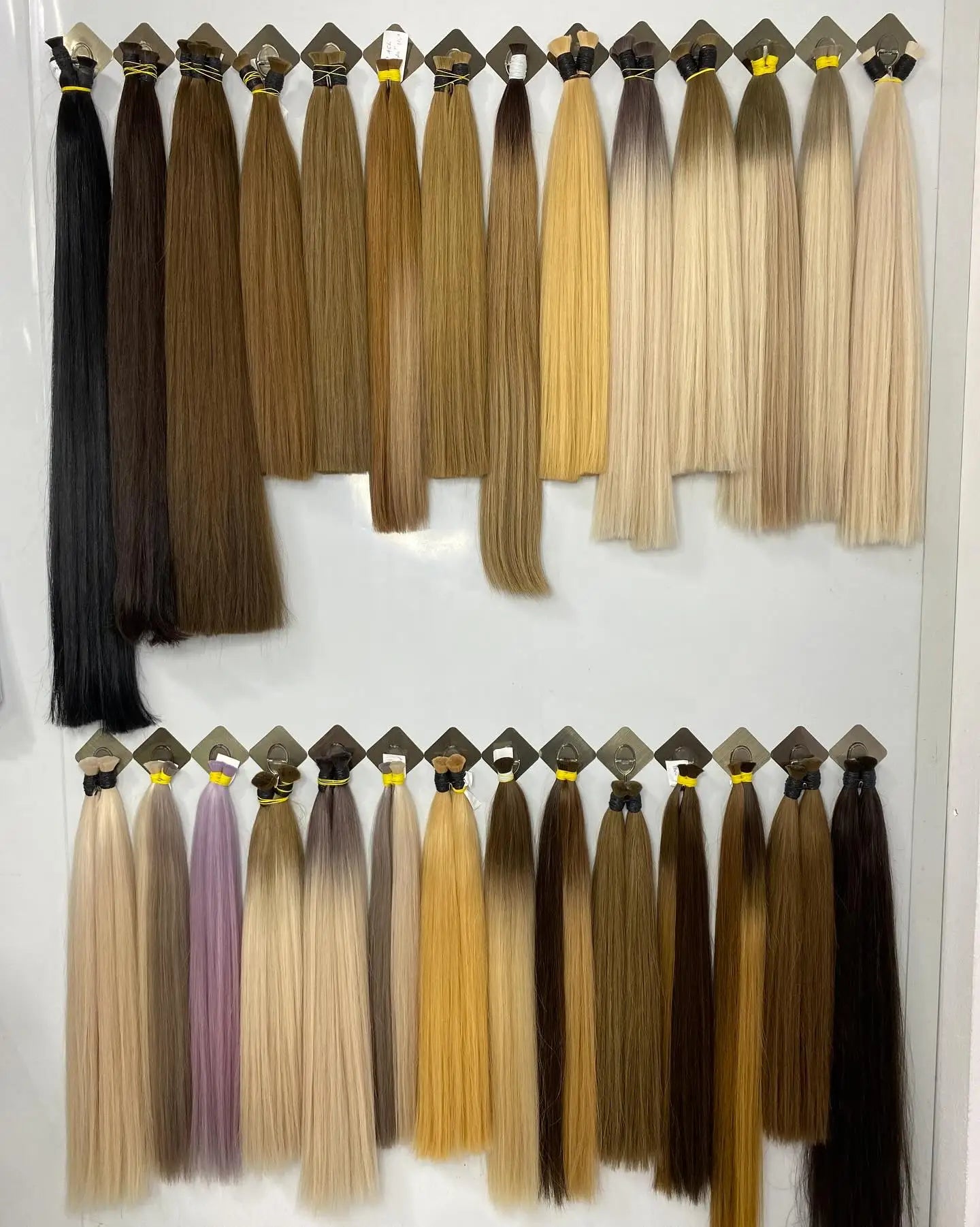 100% Human Hair Bulk No Weft Remy Vietnam Hair Straight Hair Bundles Real Natural Black Hair 613 Blonde 30inch For Braiding