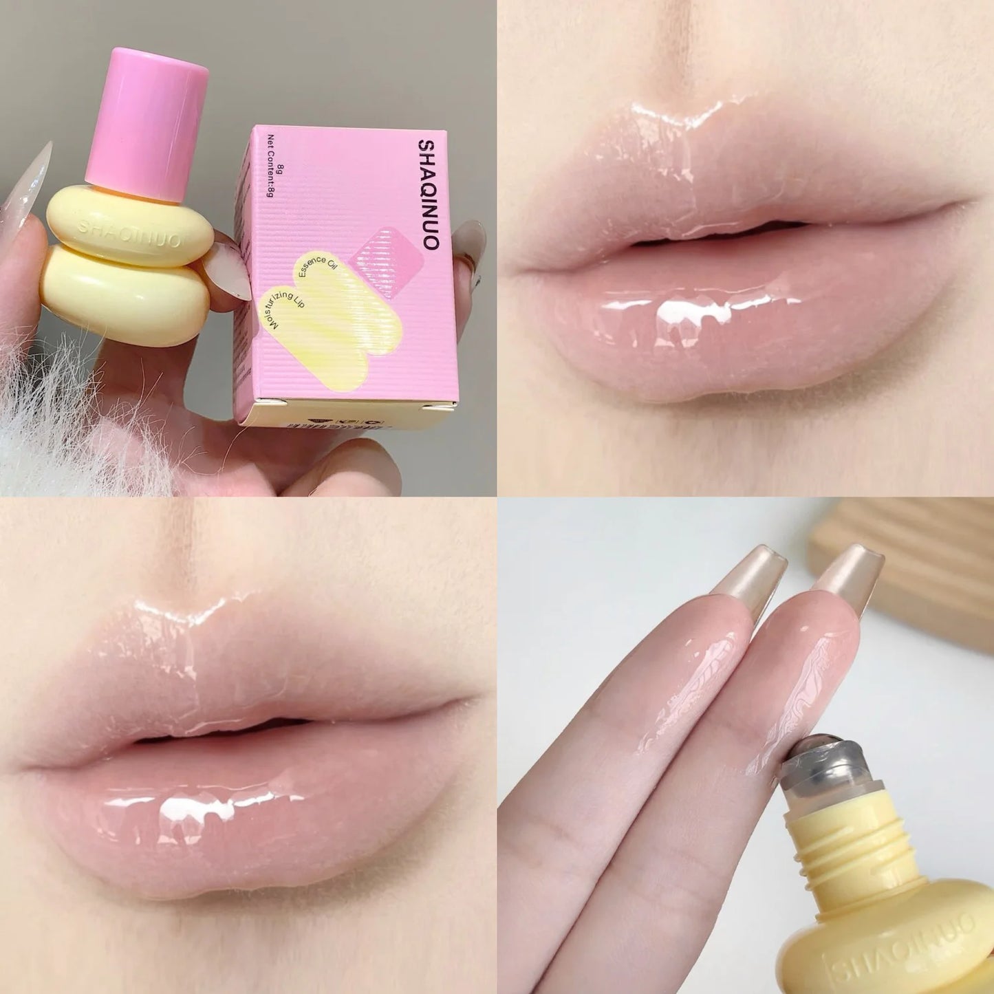 SHAQINUO Roll-on Lip Oil — Hydrating Essence