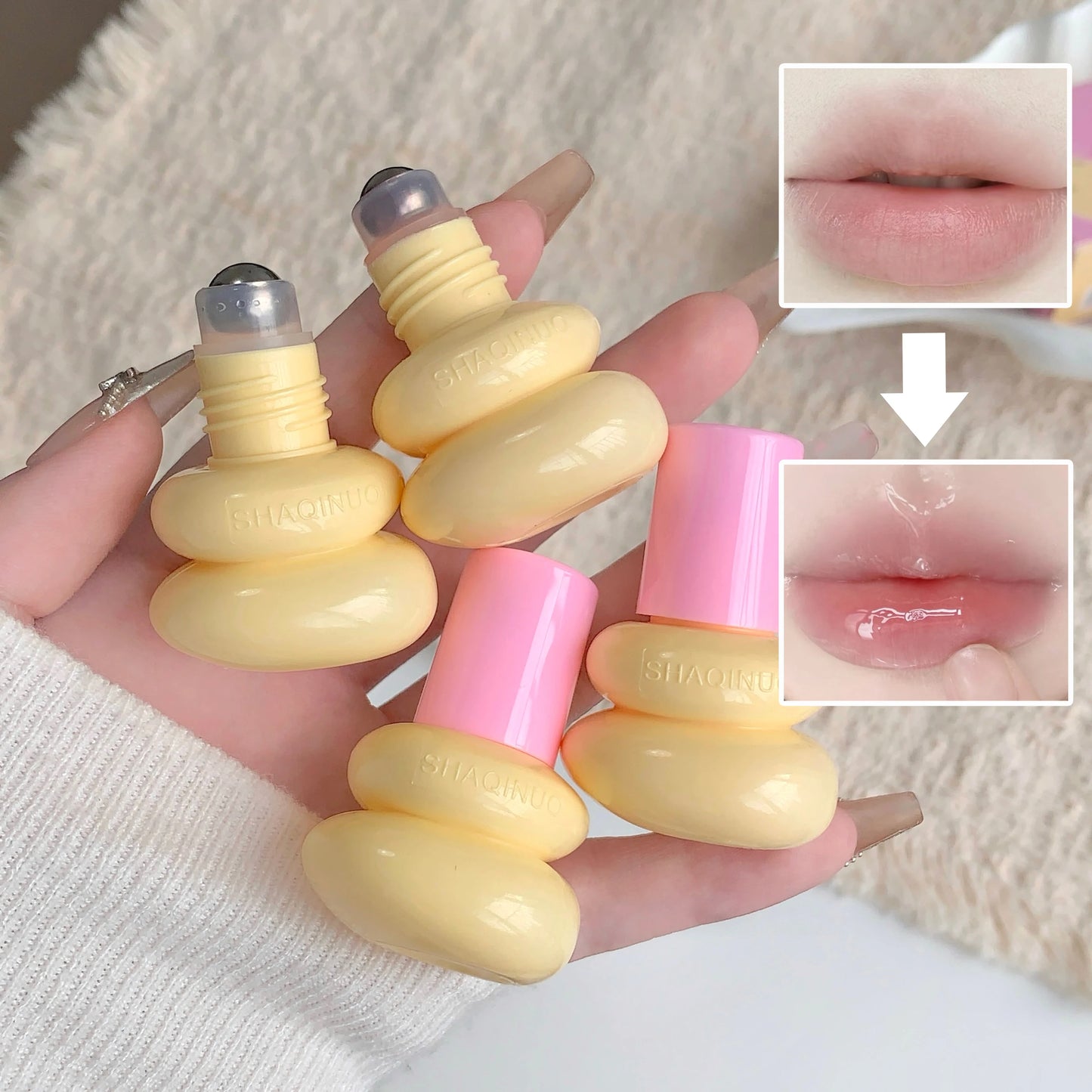 SHAQINUO Roll-on Lip Oil — Hydrating Essence