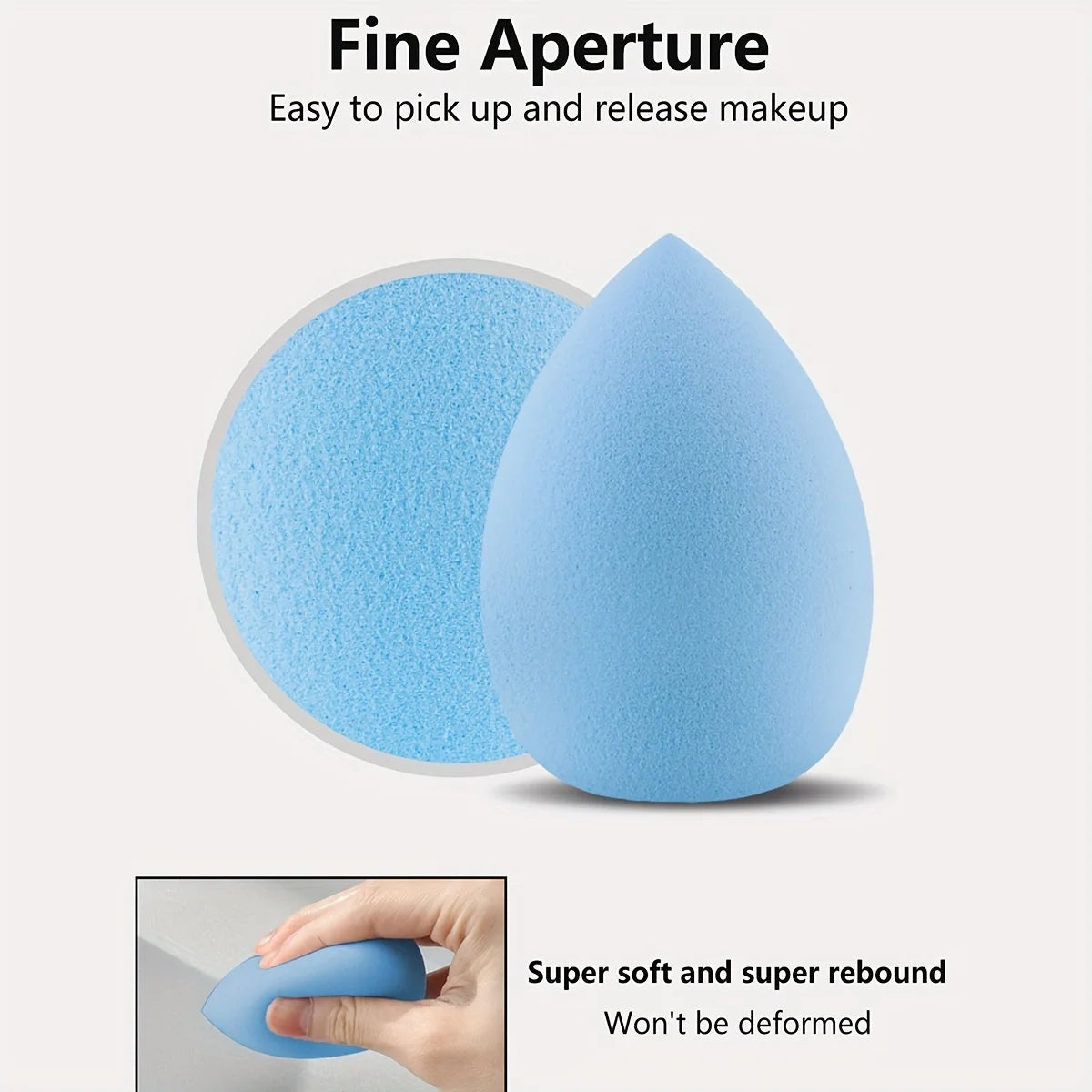 8-Piece Beauty Sponge Set — Foundation Blender
