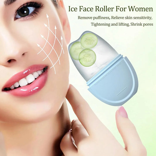 Ice Roller for Face & Eyes — Cooling Facial Massager
