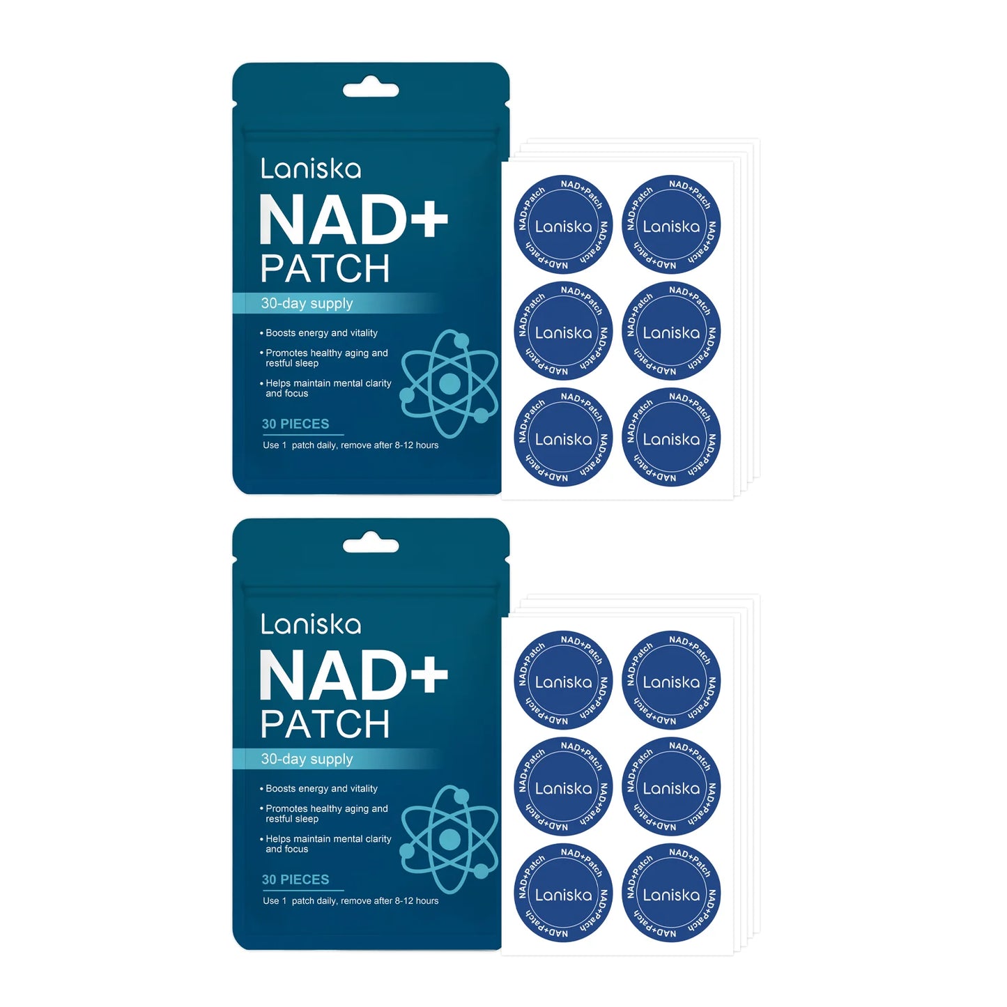 NAD+ Body Care Patch Long Lasting Gentle Breathable Skin Nourishing Comfort For Men Women Daily Home Travel Office Use