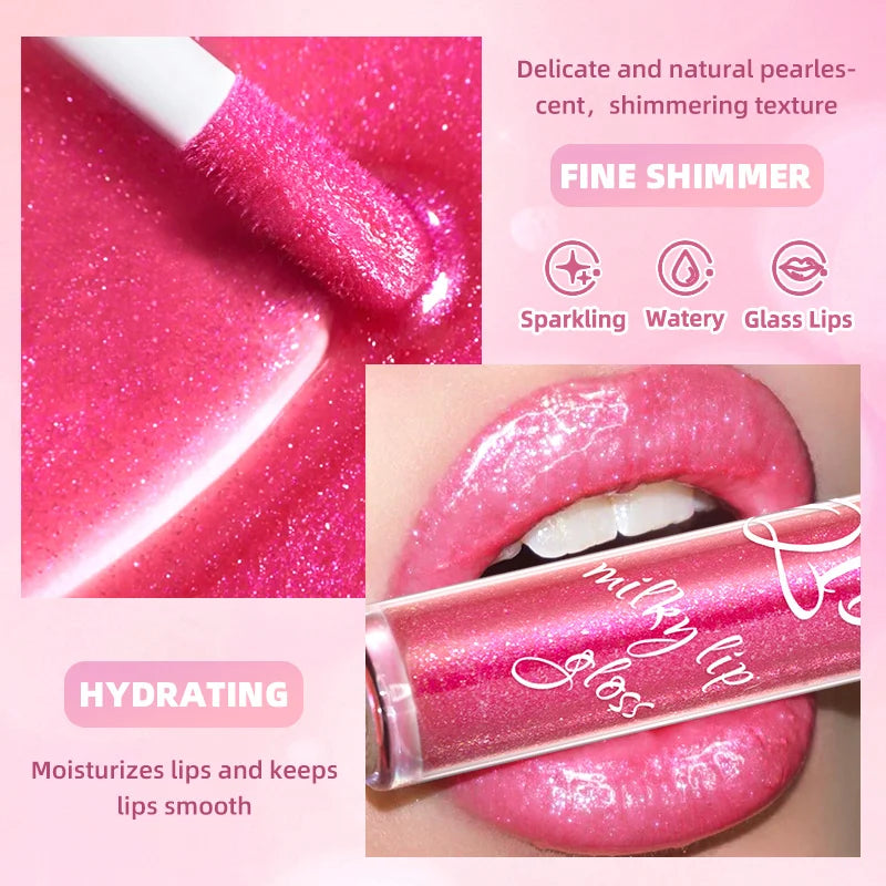 Shiny Mirror Lip Gloss — Moisturizing Glaze
