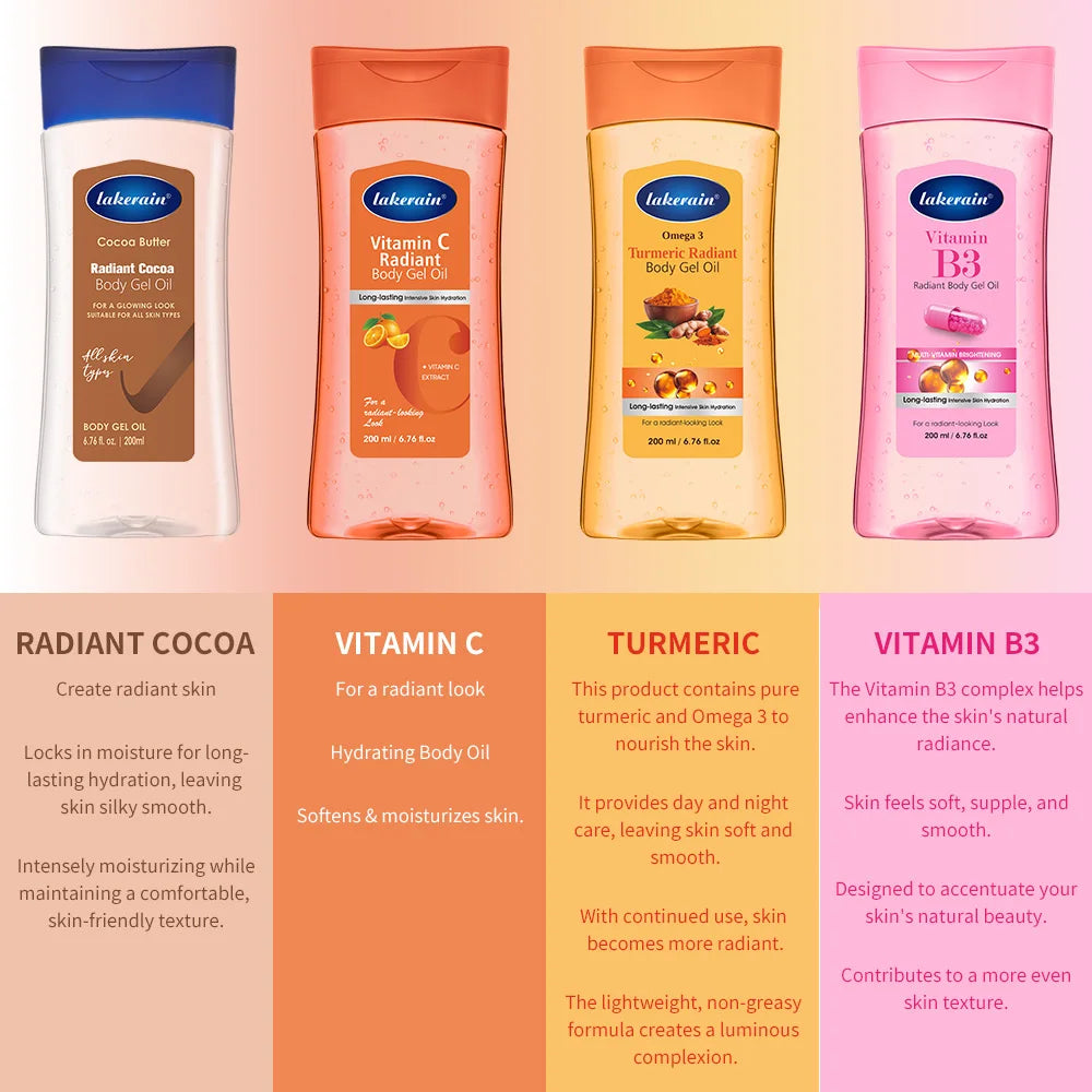 Lakerain Vitamin C Body Oil — Glow & Moisture