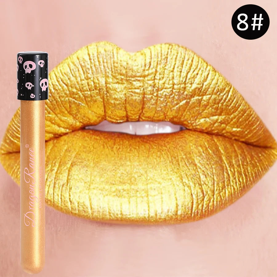 Colorful Lip Gloss Set — Matte Waterproof