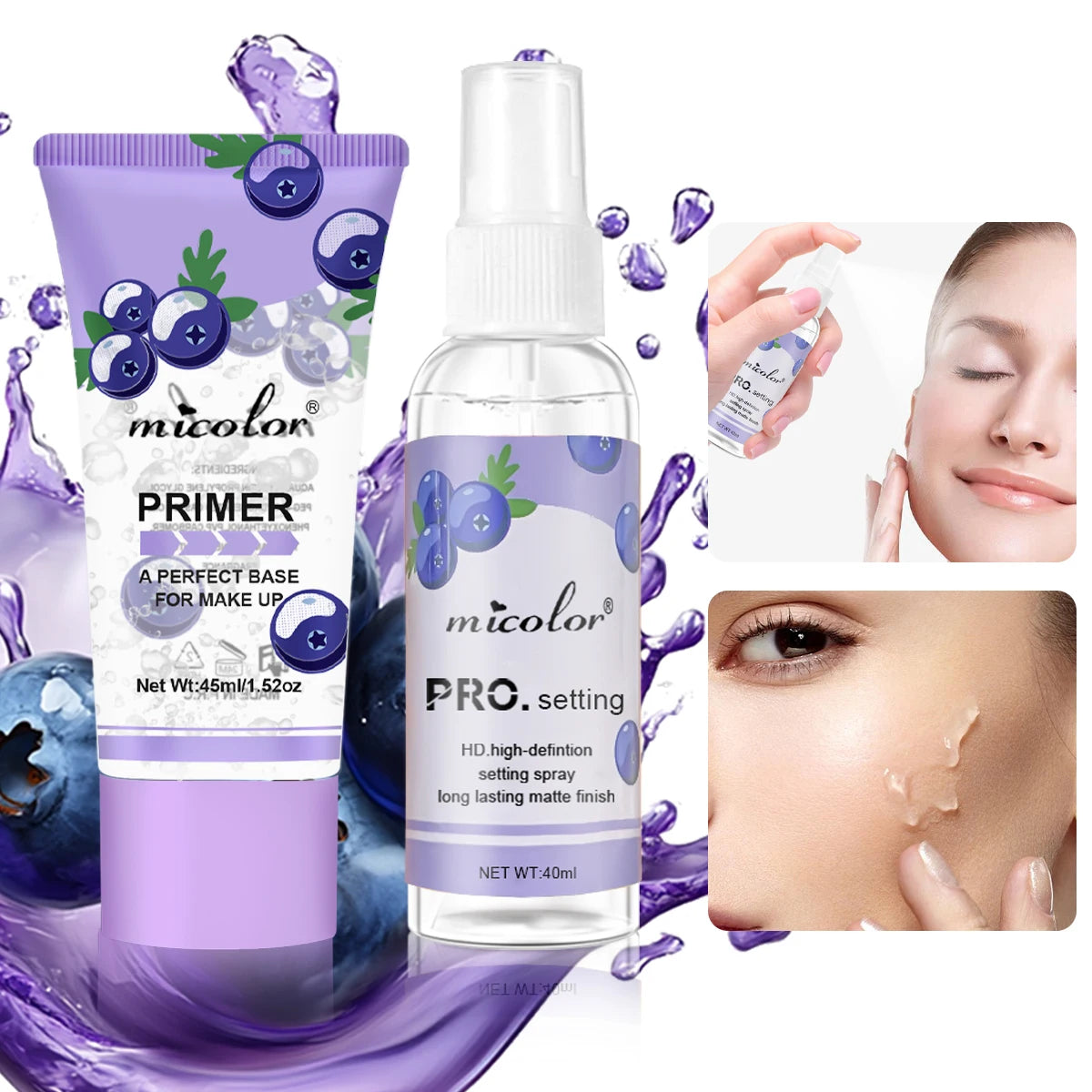 Makeup Primer & Setting Spray Duo — Long-Lasting
