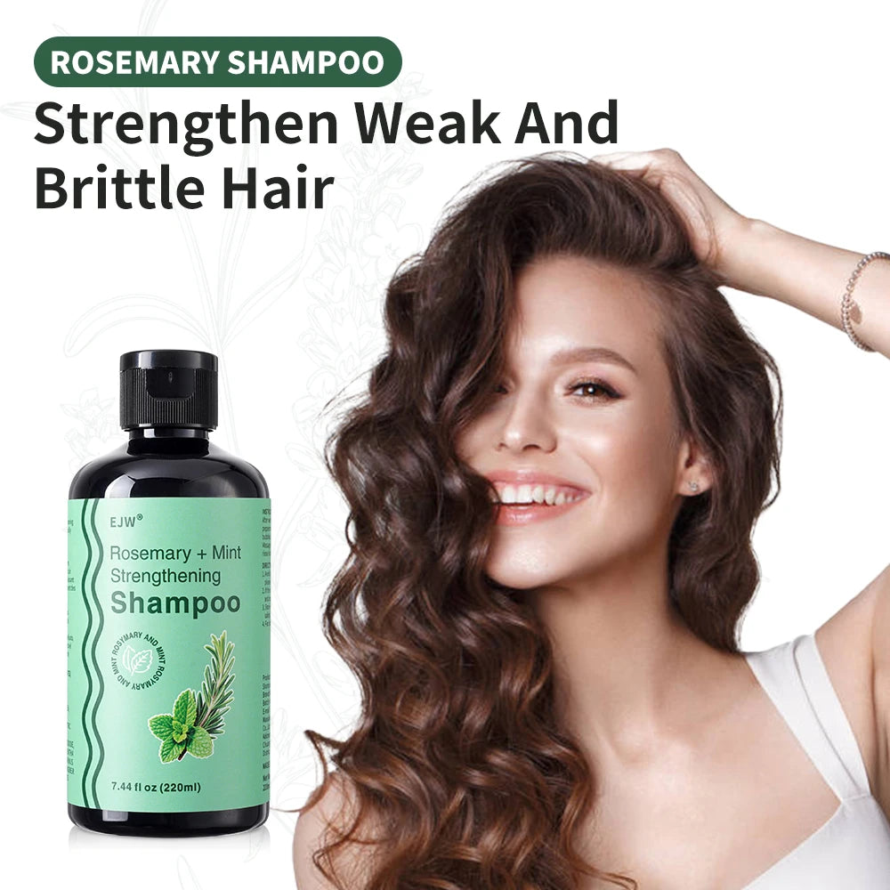 Rosemary Hair Shampoo Conditioner Hair Mask Hair Oil for Thinning Hair Nourishes Hair Roots Strengthening for Thinning Hair