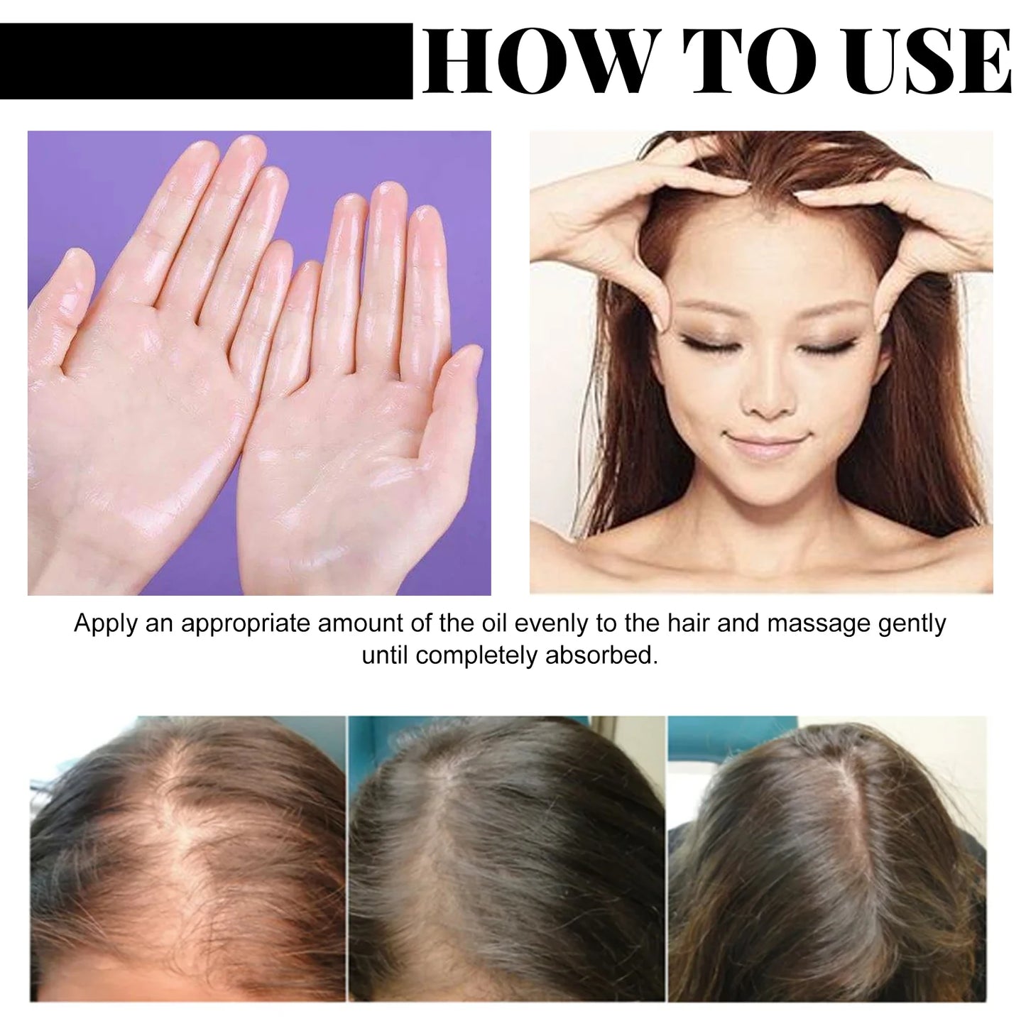 Fast Hair Growth Oil — Root Repair Treatment