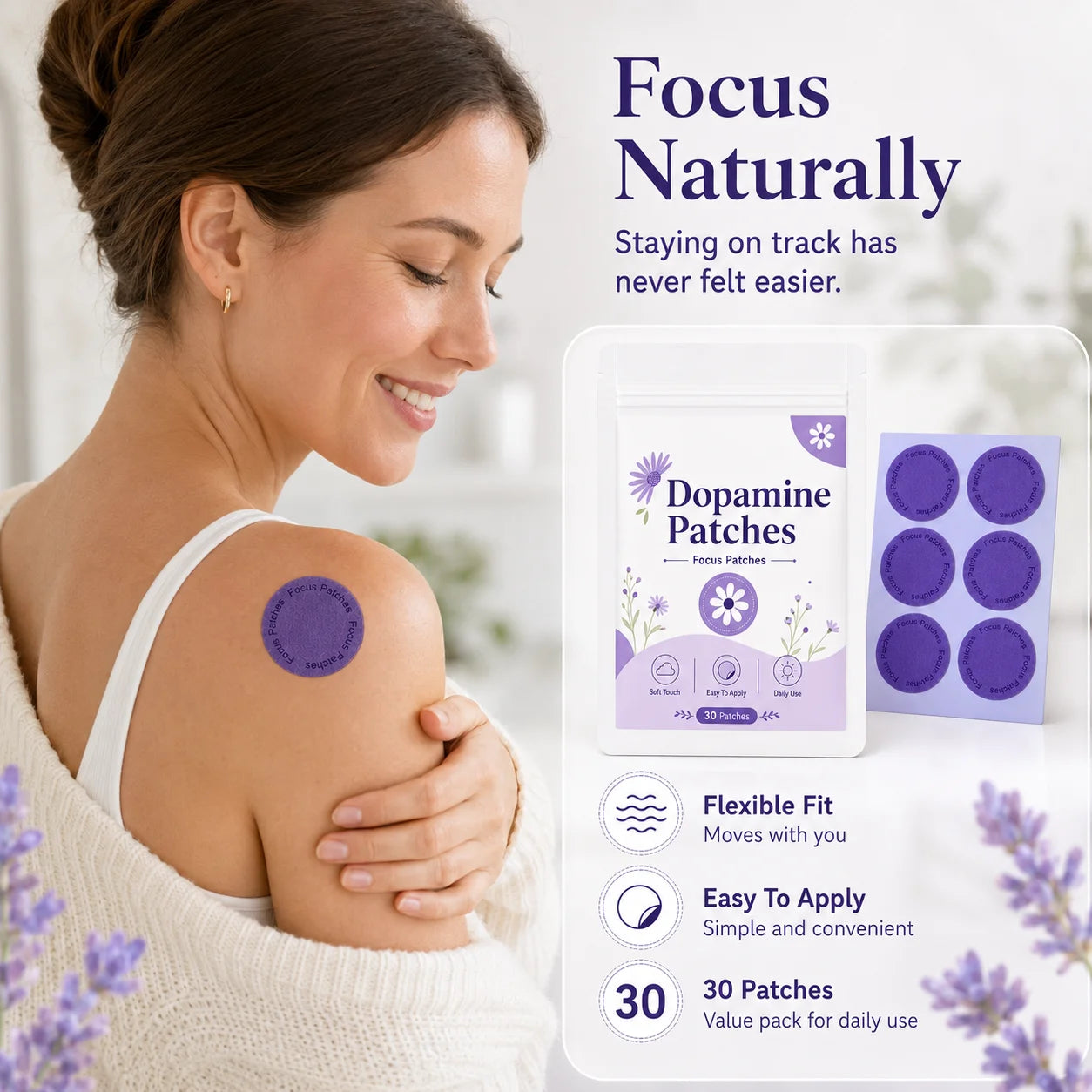30pcs Daily Use Body Patches