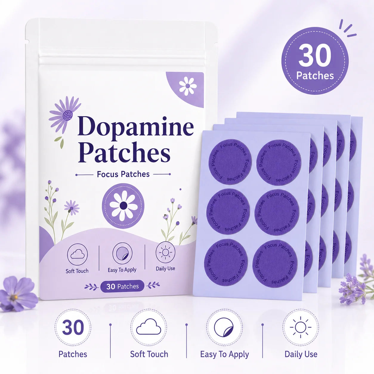 30pcs Daily Use Body Patches