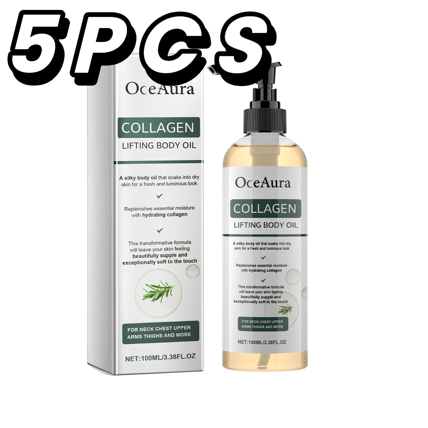Collagen Lifting Body Oil — Skin Tightening