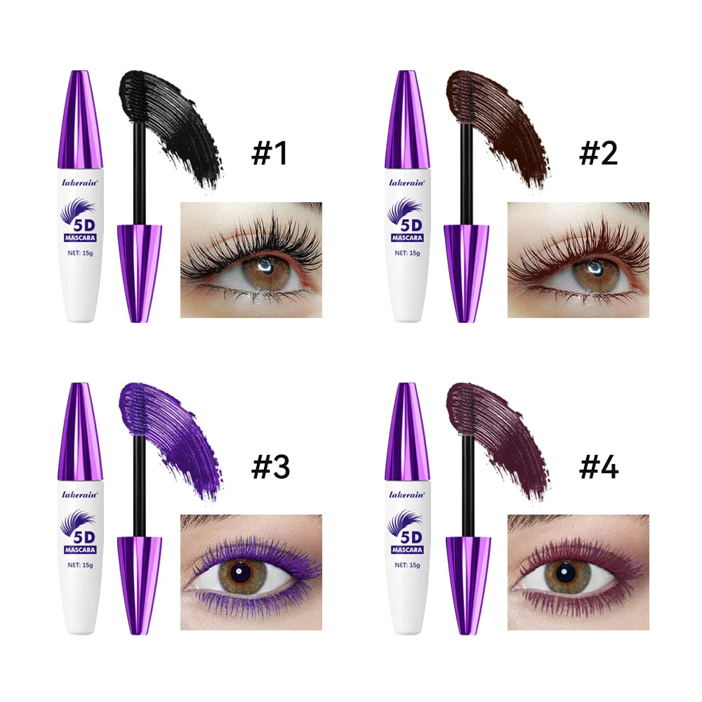 5D Mascara Set — 4 Color Wardrobe for Lashes
