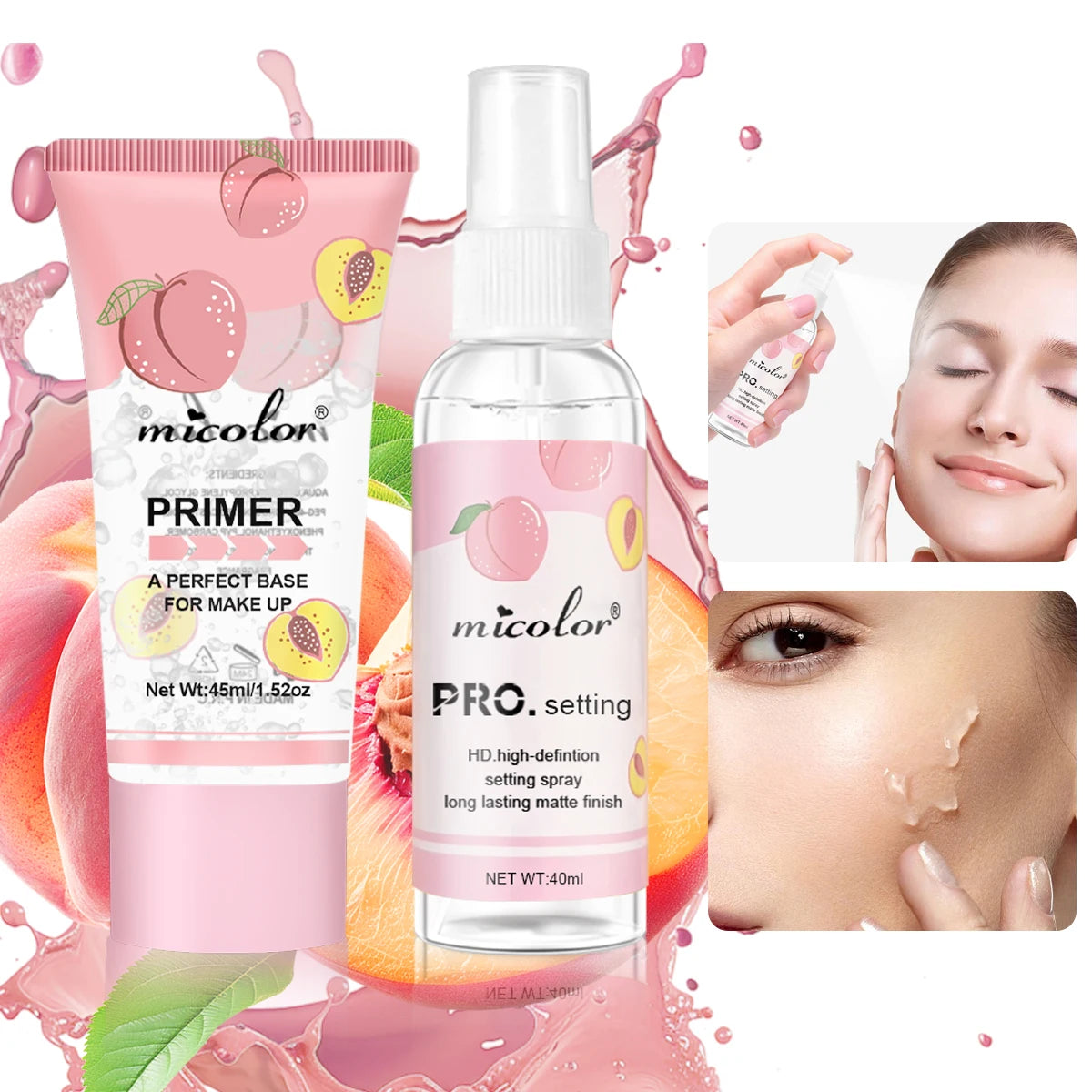 Makeup Primer & Setting Spray Duo — Long-Lasting
