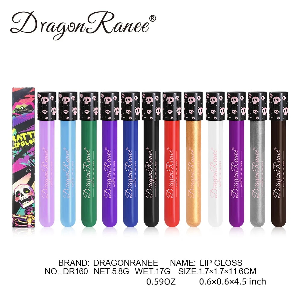 Colorful Lip Gloss Set — Matte Waterproof