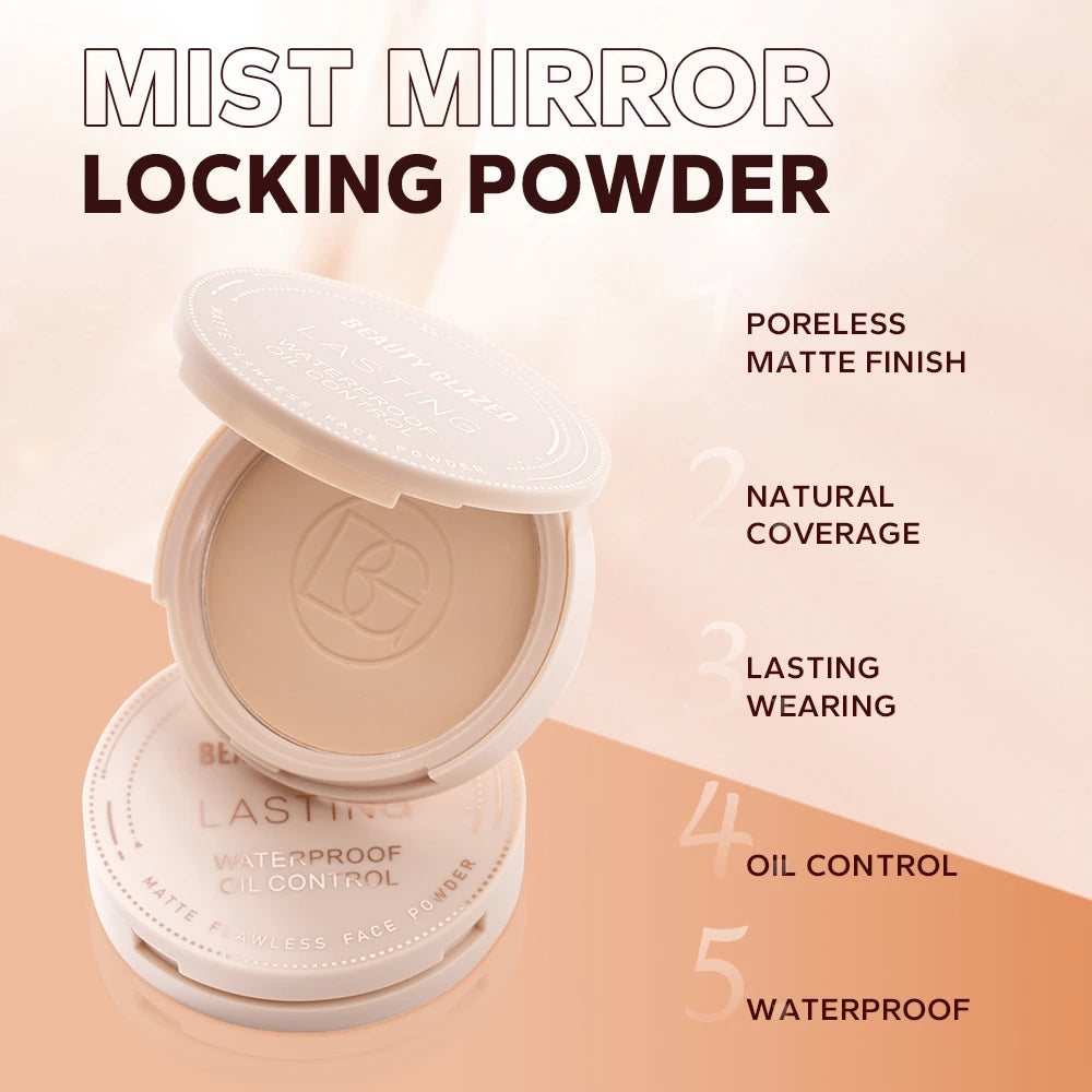 BEAUTY GLAZED Matte Face Powder — Oil Control Setting