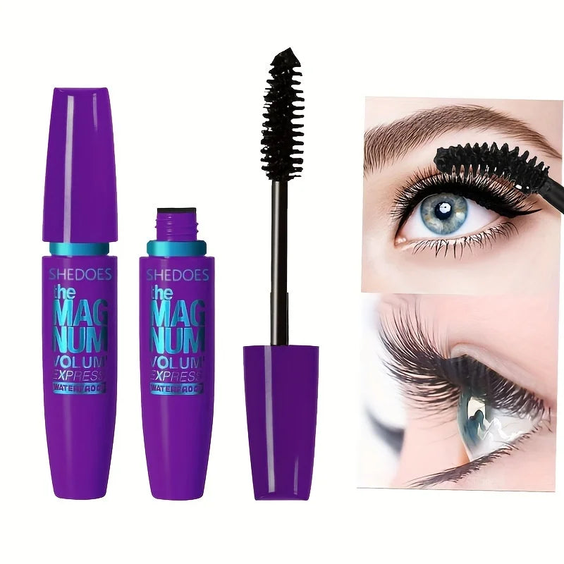 4D Fiber Mascara — 5 Colors Waterproof Volume