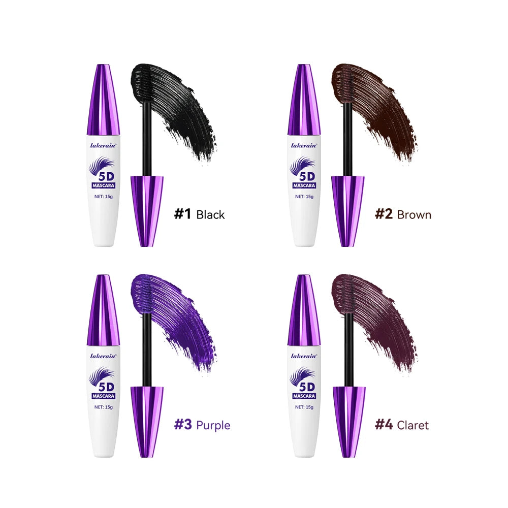 5D Mascara Set — 4 Color Wardrobe for Lashes