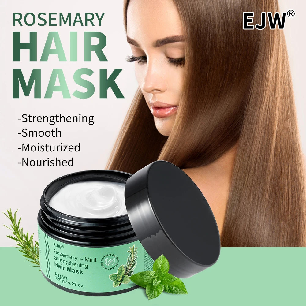 Rosemary Hair Shampoo Conditioner Hair Mask Hair Oil for Thinning Hair Nourishes Hair Roots Strengthening for Thinning Hair