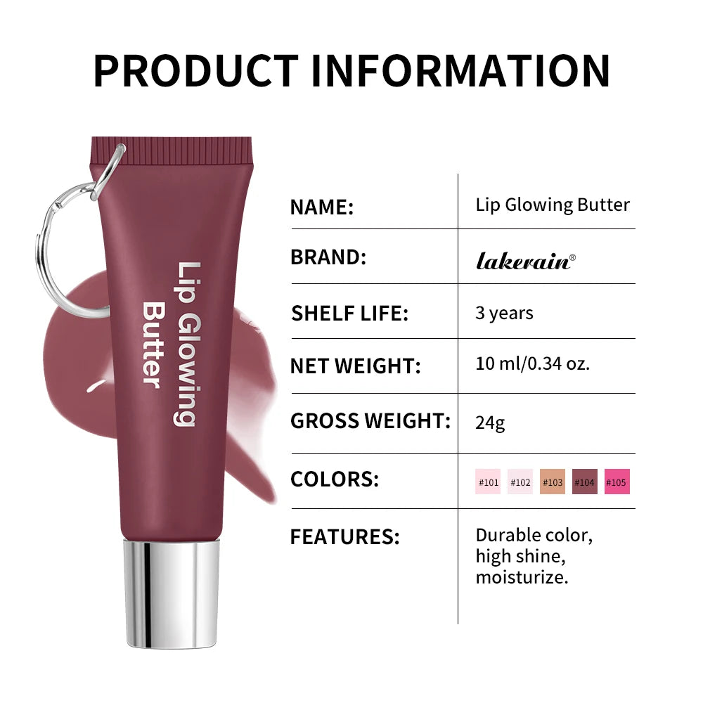 Lakerain Glowing Butter Lip Balm — Colored Tint