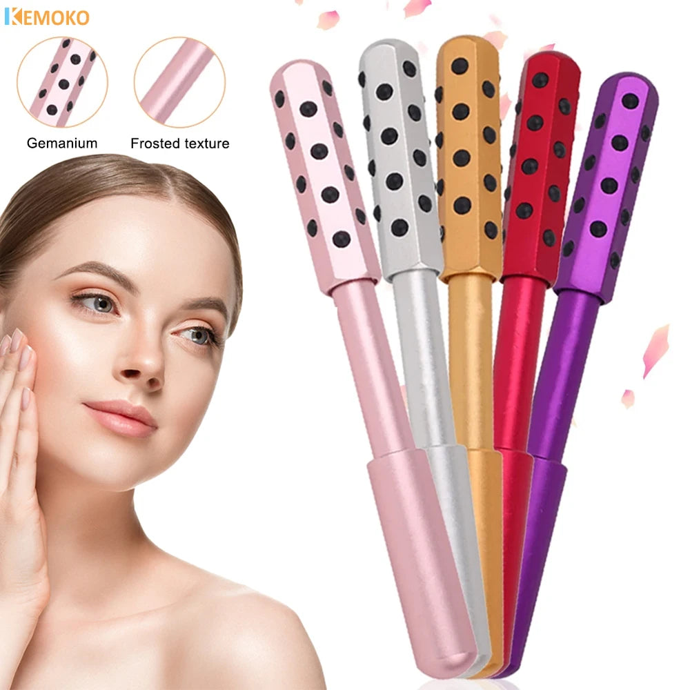 Germanium Face Massage Roller — Acupoint Beauty Tool