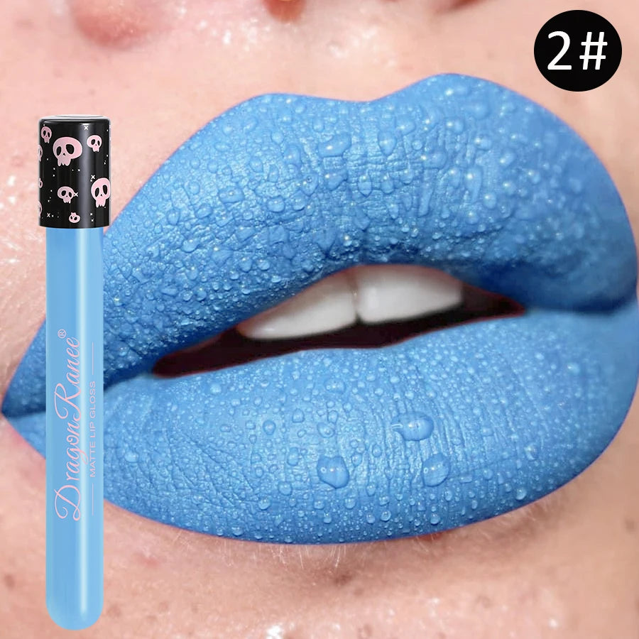 Colorful Lip Gloss Set — Matte Waterproof