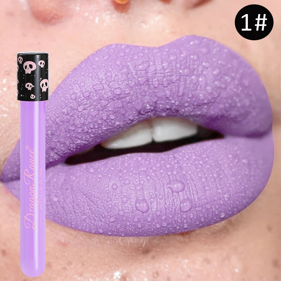 Colorful Lip Gloss Set — Matte Waterproof