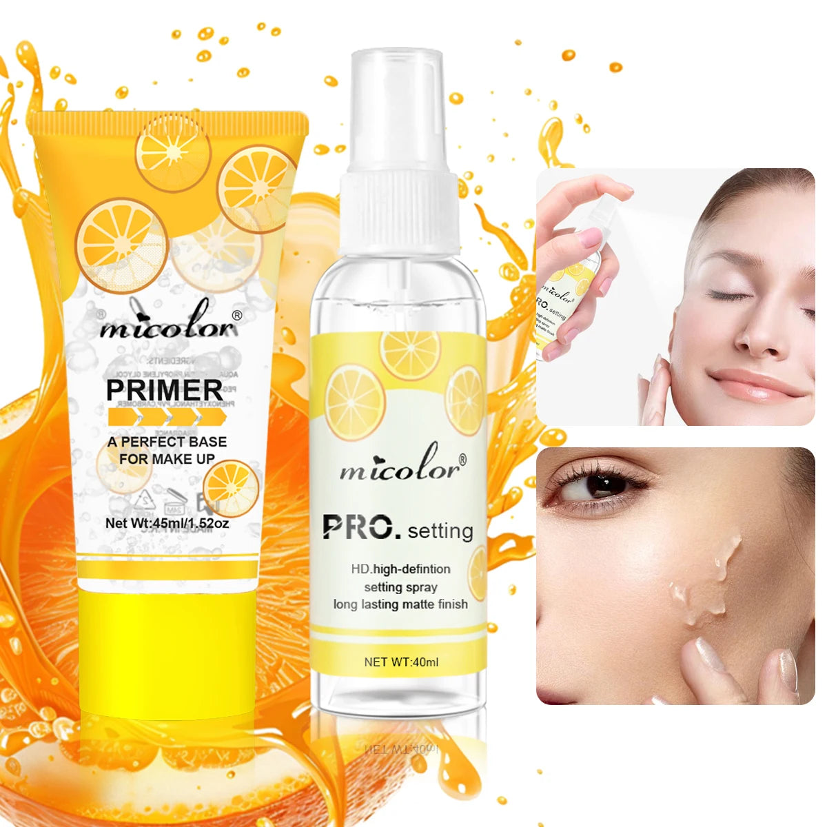 Makeup Primer & Setting Spray Duo — Long-Lasting
