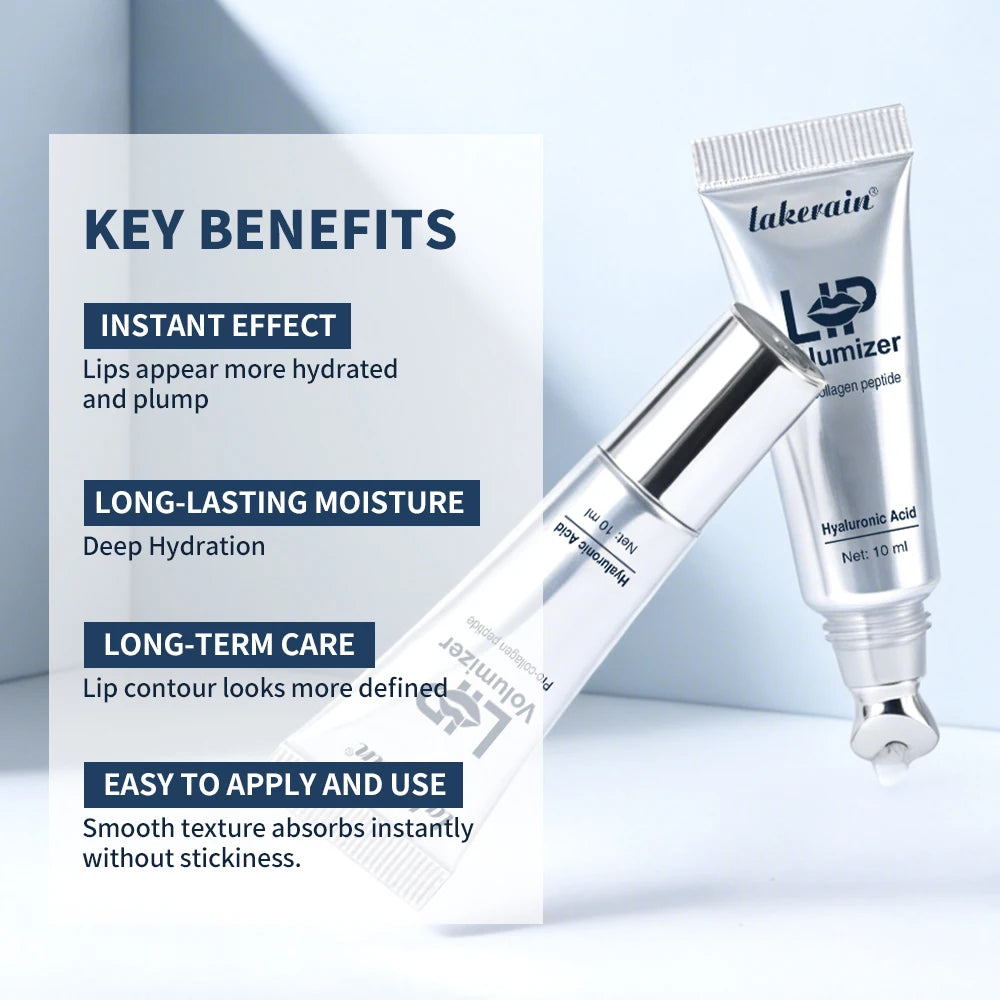 Lakerain HA Lip Plumping Oil — Instant Volume