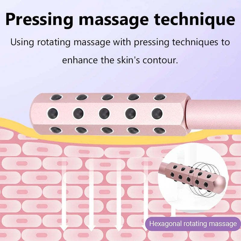 Germanium Face Massage Roller — Acupoint Beauty Tool