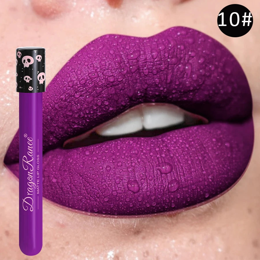 Colorful Lip Gloss Set — Matte Waterproof